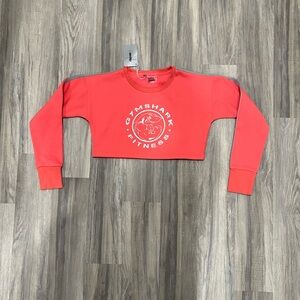Gymshark Vibrant Red Crewneck Top